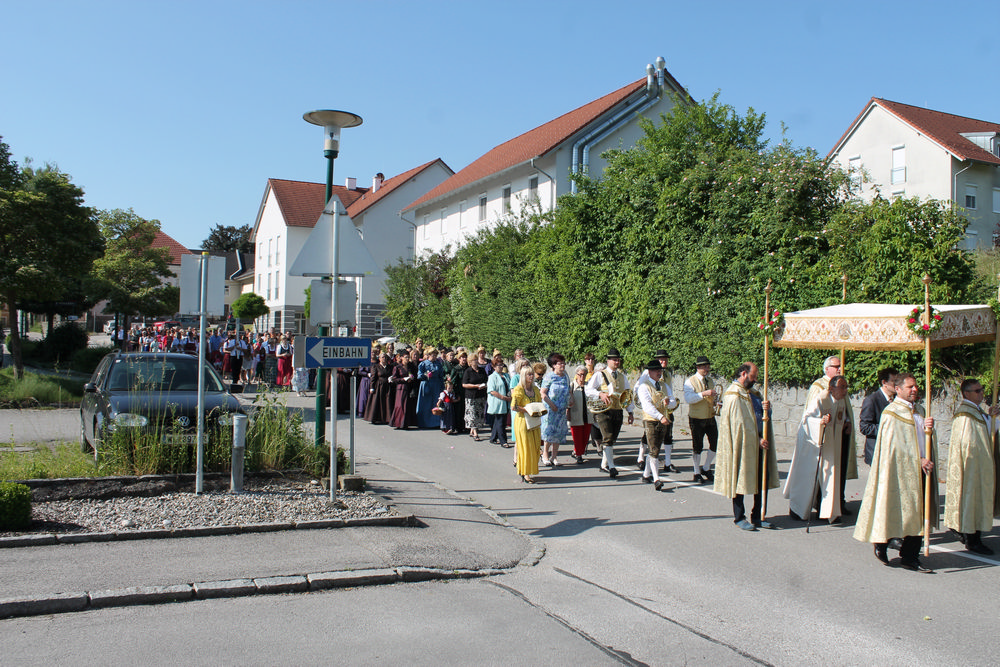 Fronleichnamsumzug in Krenglbach 4. Juni 2015